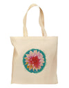 Watercolor Flower Grocery Tote Bag-Grocery Tote-TooLoud-Natural-Medium-Davson Sales