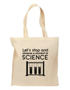 Moment of Science Grocery Tote Bag by TooLoud-Grocery Tote-TooLoud-Natural-Medium-Davson Sales