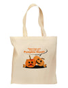 Pumpkin Head Grocery Tote Bag-Grocery Tote-TooLoud-Natural-Medium-Davson Sales