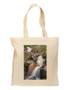 Colorado Waterfall Scene Grocery Tote Bag-Grocery Tote-TooLoud-Natural-Medium-Davson Sales