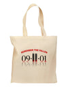 Remember The Fallen 91101 Grocery Tote Bag - Natural-Grocery Tote-TooLoud-Natural-Medium-Davson Sales