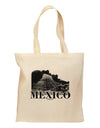 Mexico - Temple No 2 Grocery Tote Bag by TooLoud-Grocery Tote-TooLoud-Natural-Medium-Davson Sales