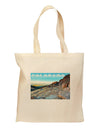 CO Rockies View with Text Grocery Tote Bag - Natural-Grocery Tote-TooLoud-Natural-Medium-Davson Sales