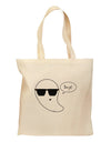 Boo Ya Cool Ghost Halloween Grocery Tote Bag-Grocery Tote-TooLoud-Natural-Medium-Davson Sales