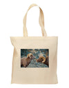 Two Bighorn Rams Grocery Tote Bag-Grocery Tote-TooLoud-Natural-Medium-Davson Sales