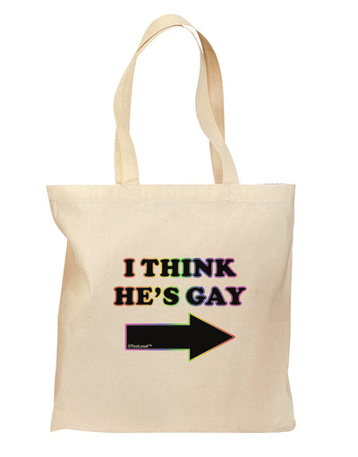 I Think He's Gay Right 15&#x22; Dark Laptop / Tablet Case Bag by TooLoud-Laptop / Tablet Case Bag-TooLoud-Natural-medium-Davson Sales