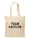 Team Caitlyn Grocery Tote Bag-Grocery Tote-TooLoud-Natural-Medium-Davson Sales