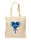 Heart Net Neutrality Grocery Tote Bag-Grocery Tote-TooLoud-Natural-Medium-Davson Sales