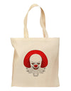 Scary Clown Watercolor Grocery Tote Bag-Grocery Tote-TooLoud-Natural-Medium-Davson Sales