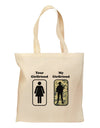 Your Girlfriend My Girlfriend Military Grocery Tote Bag by TooLoud-Grocery Tote-TooLoud-Natural-Medium-Davson Sales