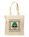 Cool Elf Christmas Sweater Grocery Tote Bag-Grocery Tote-TooLoud-Natural-Medium-Davson Sales