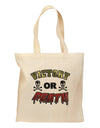 Victory Or Death Grocery Tote Bag-Grocery Tote-TooLoud-Natural-Medium-Davson Sales