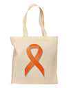 Leukemia Awareness Ribbon - Orange Grocery Tote Bag-Grocery Tote-TooLoud-Natural-Medium-Davson Sales