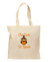 Owl Too Cute Orange Grocery Tote Bag-Grocery Tote-TooLoud-Natural-Medium-Davson Sales