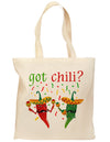 Got Chili Grocery Tote Bag-Grocery Tote-TooLoud-Natural-Medium-Davson Sales