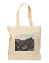 Arizona Saguaro Lake Mountains Grocery Tote Bag-Grocery Tote-TooLoud-Natural-Medium-Davson Sales