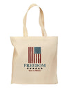 Freedom Flag Color Grocery Tote Bag-Grocery Tote-TooLoud-Natural-Medium-Davson Sales