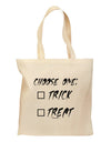 Choose One Unchecked Grocery Tote Bag-Grocery Tote-TooLoud-Natural-Medium-Davson Sales