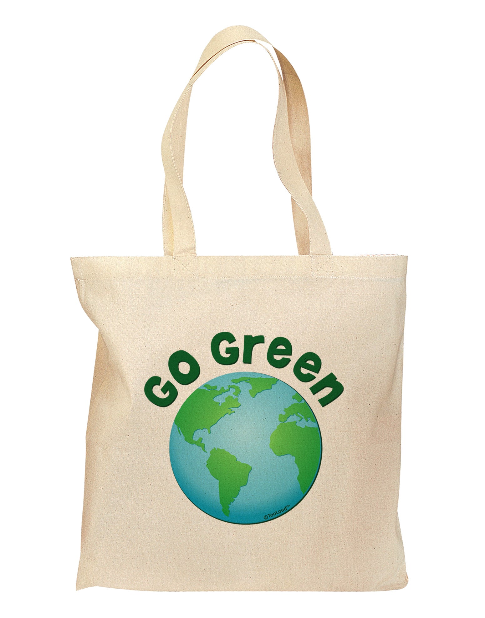 Go Green - Planet Earth Grocery Tote Bag - Davson Sales