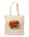 Super Dad - Superhero Comic Style Grocery Tote Bag by TooLoud-Grocery Tote-TooLoud-Natural-Medium-Davson Sales