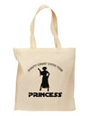 Don't Mess With The Princess Grocery Tote Bag-Grocery Tote-TooLoud-Natural-Medium-Davson Sales