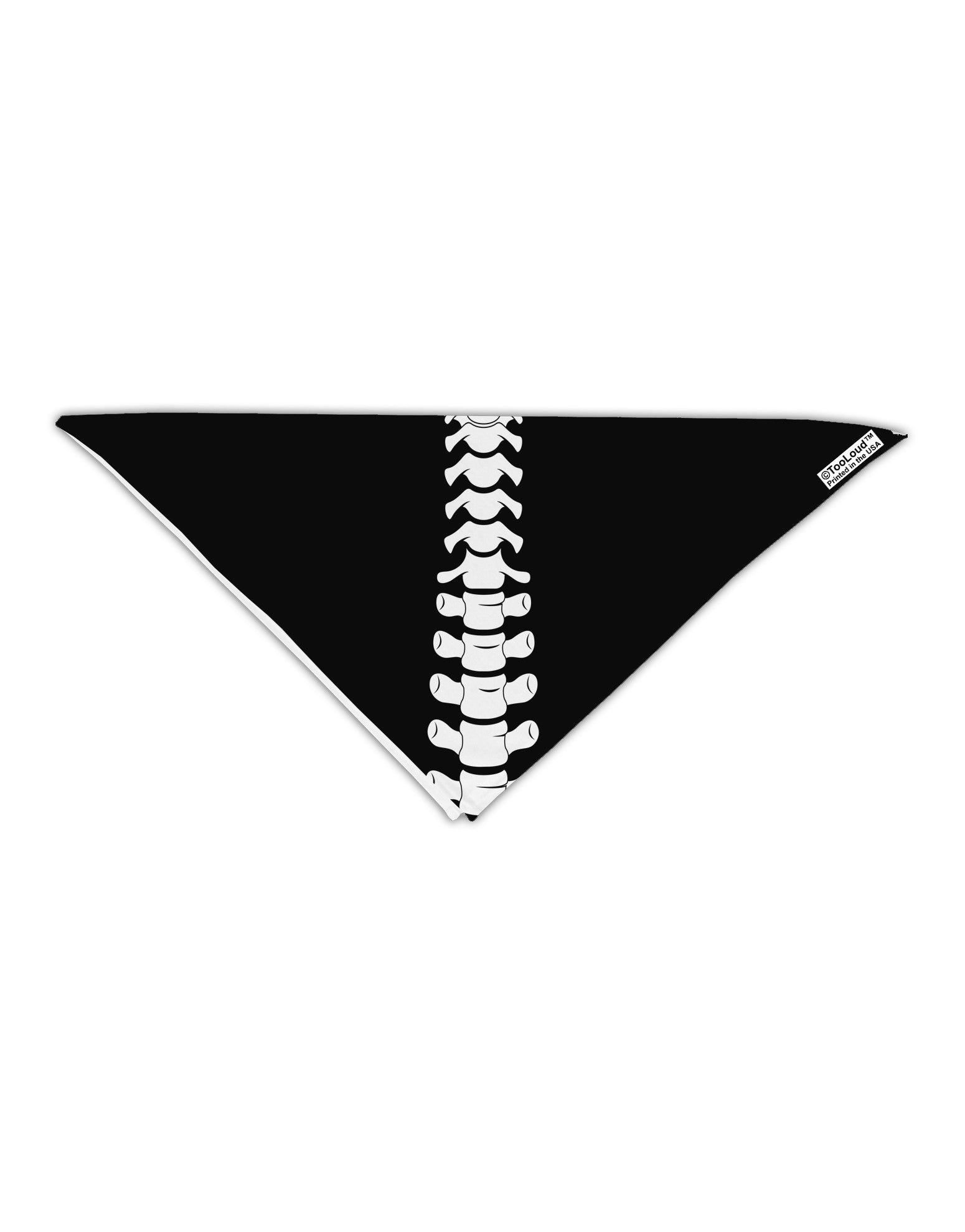 Spine AOP Adult 19" Square Bandana All Over Print-Square Bandanas-TooLoud-White-One-Size-Adult-Davson Sales