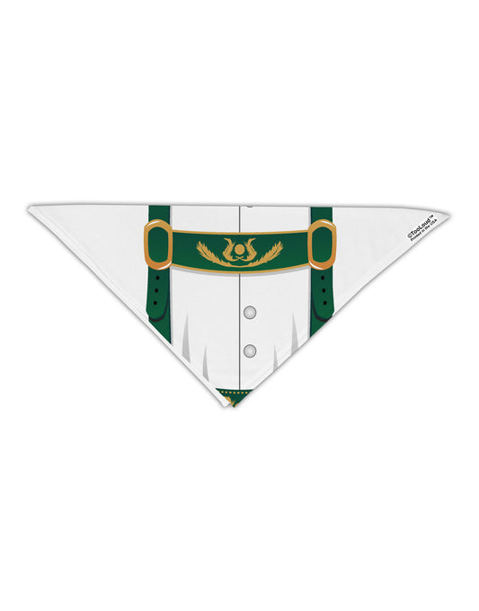 Lederhosen Costume Green Adult 19&#x22; Square Bandana All Over Print-Square Bandanas-TooLoud-White-One-Size-Adult-Davson Sales