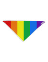 Rainbow Vertical Gay Pride Flag Adult 19&#x22; Square Bandana All Over Print by-Square Bandanas-TooLoud-White-One-Size-Adult-Davson Sales