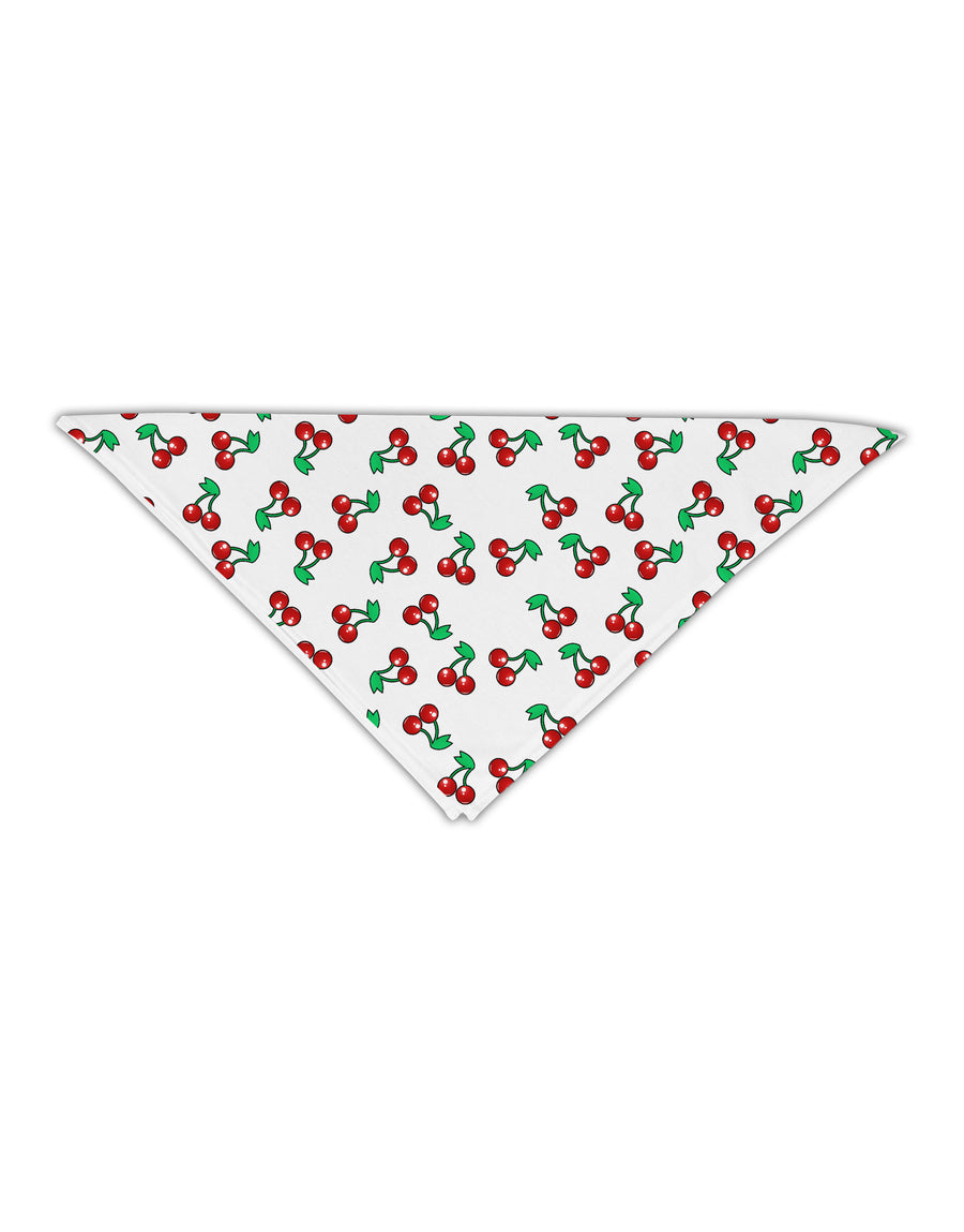 Cherries Everywhere Adult 19&#x22; Square Bandana by TooLoud-Square Bandanas-TooLoud-White-One-Size-Adult-Davson Sales