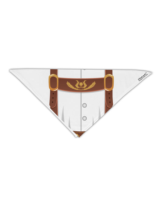 Lederhosen Costume Brown Adult 19&#x22; Square Bandana All Over Print-Square Bandanas-TooLoud-White-One-Size-Adult-Davson Sales