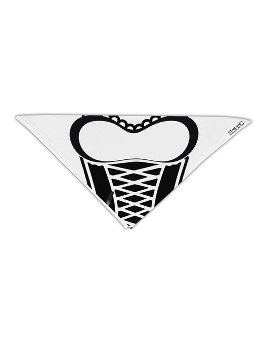 French Maid AOP Adult 19&#x22; Square Bandana All Over Print-Square Bandanas-TooLoud-White-One-Size-Adult-Davson Sales