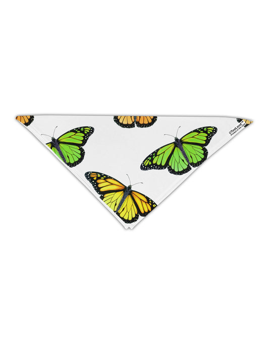 Monarch Butterflies AOP Adult 19&#x22; Square Bandana All Over Print-Square Bandanas-TooLoud-White-One-Size-Adult-Davson Sales