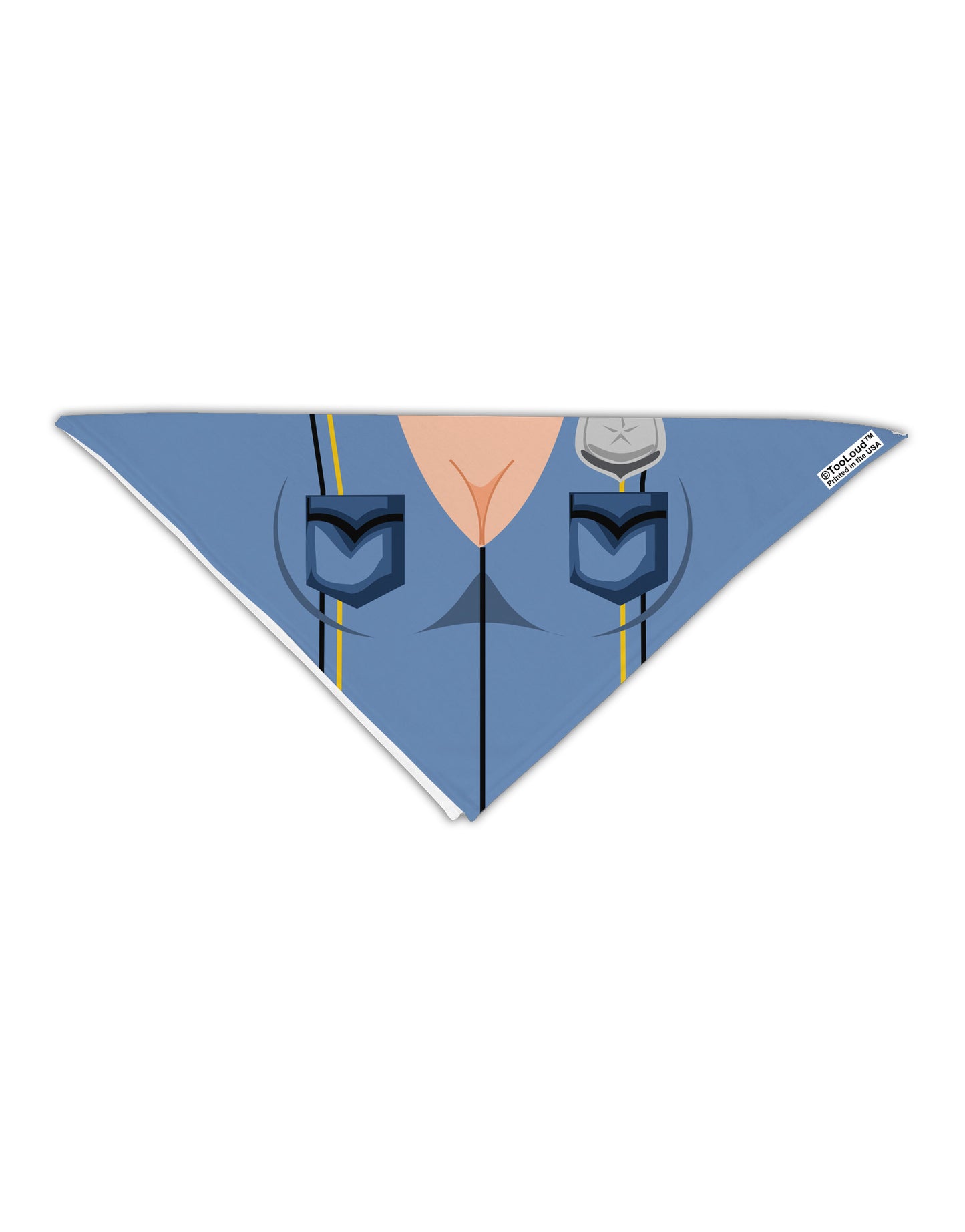 Sexy Cop AOP Adult 19" Square Bandana All Over Print-Square Bandanas-TooLoud-White-One-Size-Adult-Davson Sales