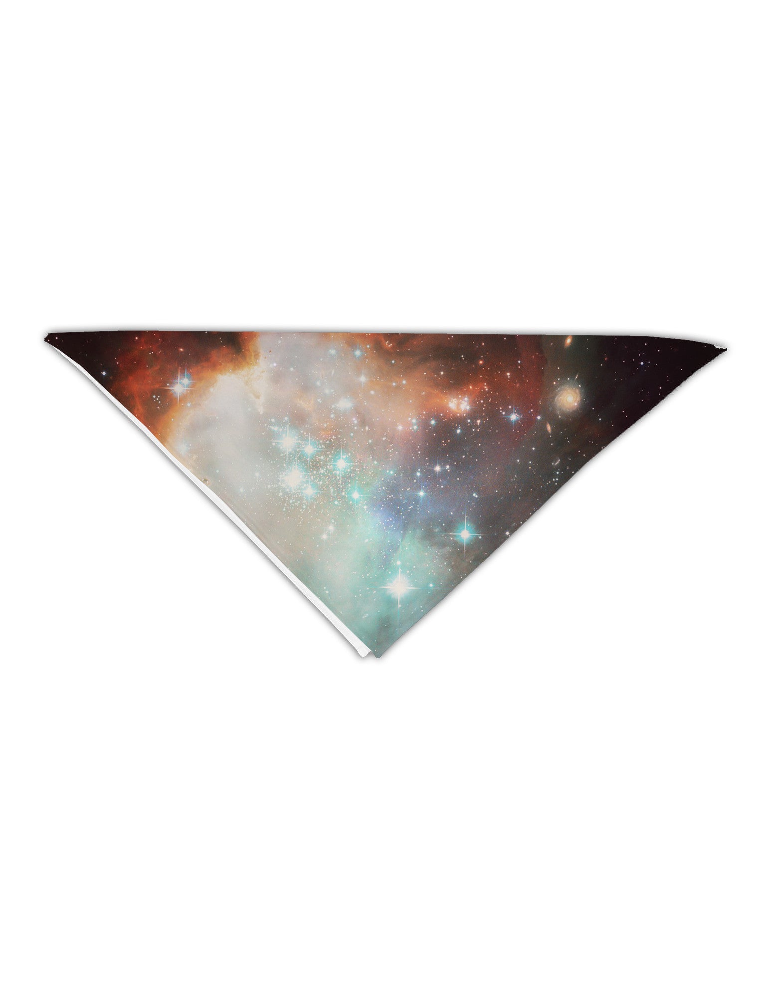 Space All Over Adult 19" Square Bandana All Over Print by TooLoud-Square Bandanas-TooLoud-White-One-Size-Adult-Davson Sales