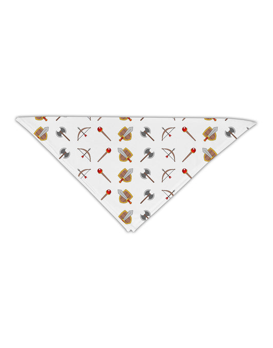 Fantasy Weapons Adult 19&#x22; Square Bandana by TooLoud-Square Bandanas-TooLoud-White-One-Size-Adult-Davson Sales