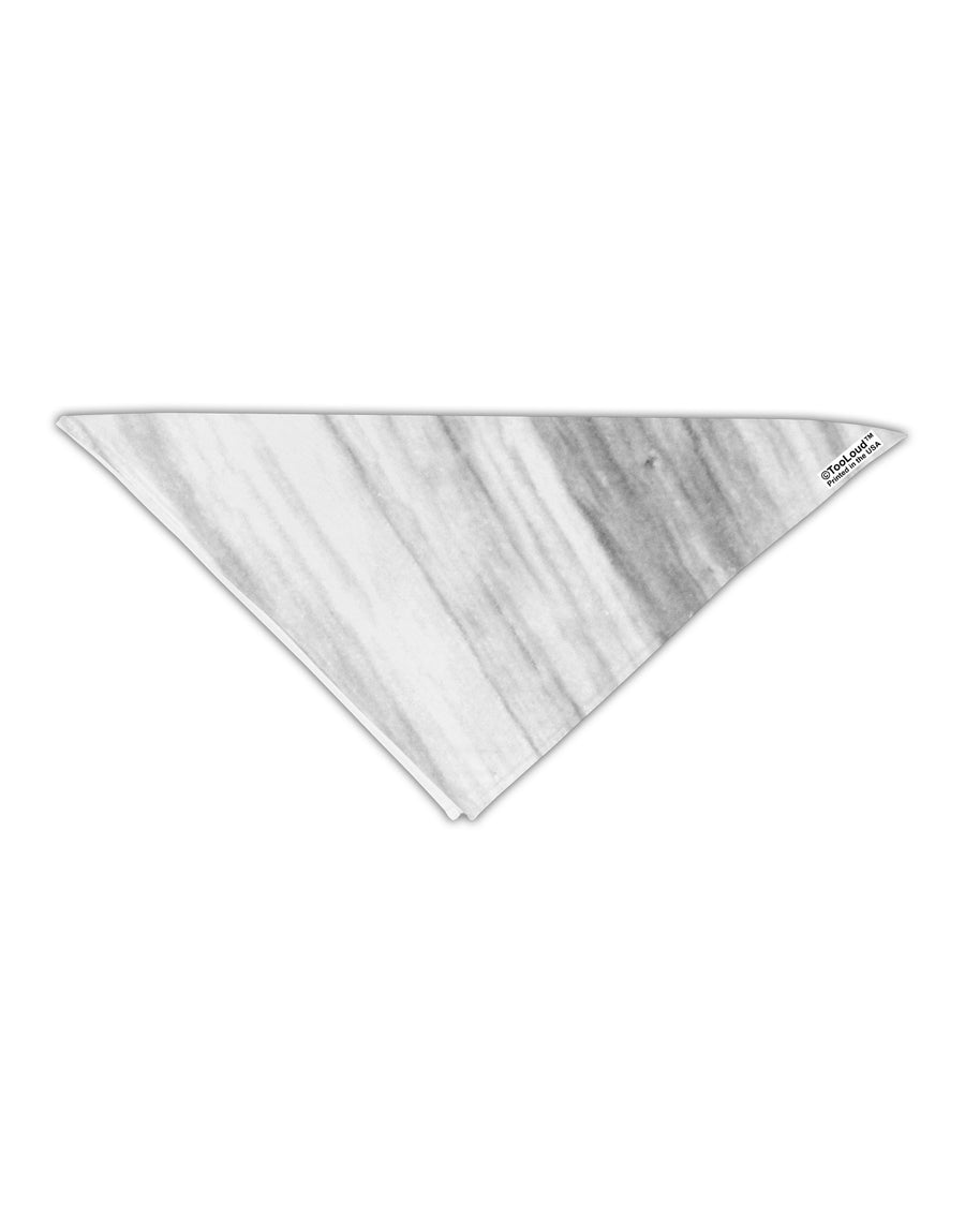White Marble Pattern Adult 19&#x22; Square Bandana All Over Print by-Square Bandanas-TooLoud-White-One-Size-Adult-Davson Sales
