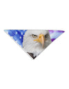 All American Eagle All Over Adult 19&#x22; Square Bandana All Over Print by TooLoud
