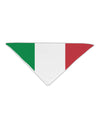 Italian Flag All Over Adult 19&#x22; Square Bandana All Over Print-Square Bandanas-TooLoud-White-One-Size-Adult-Davson Sales