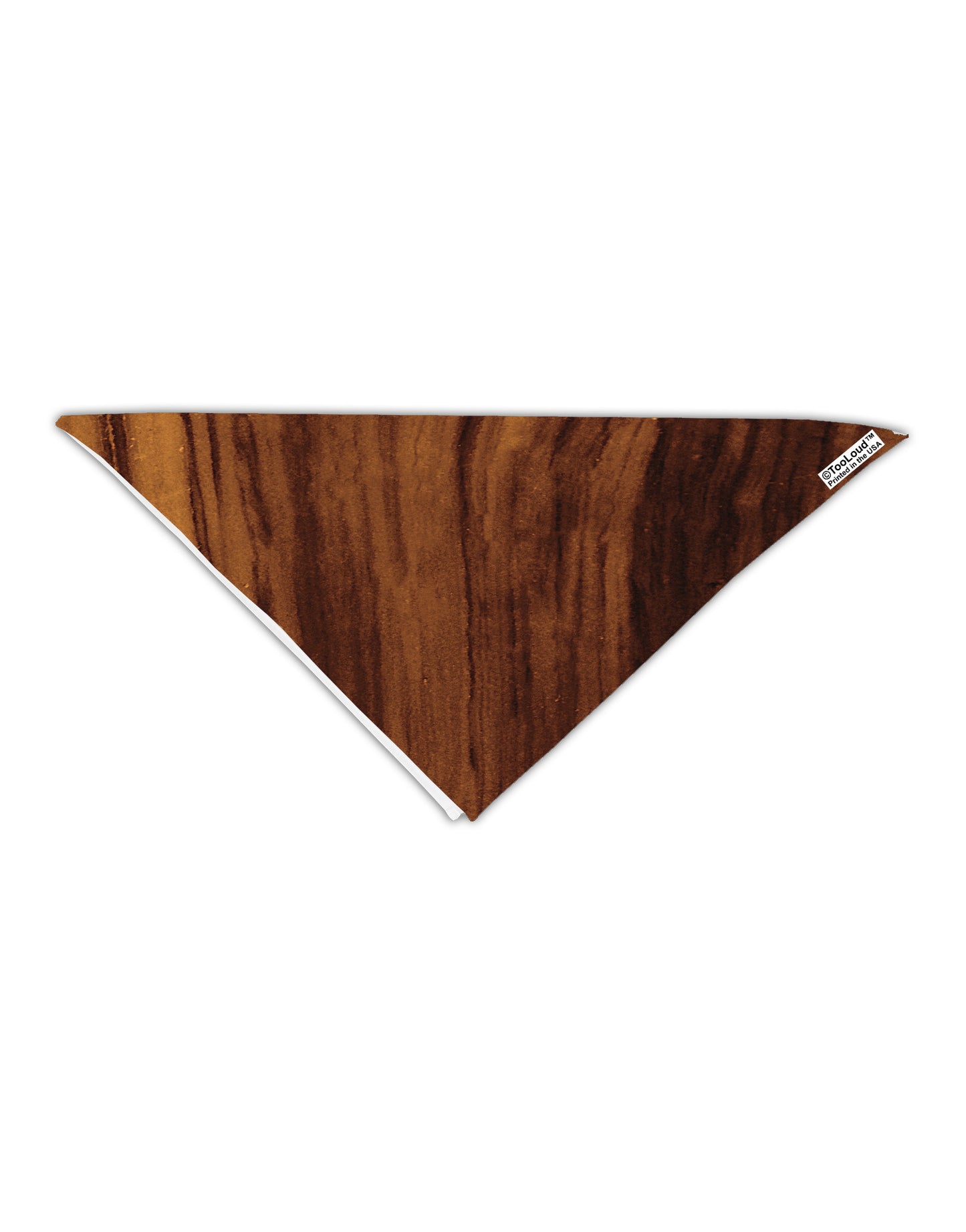 Medium Wood Look Adult 19" Square Bandana All Over Print by-Square Bandanas-TooLoud-White-One-Size-Adult-Davson Sales