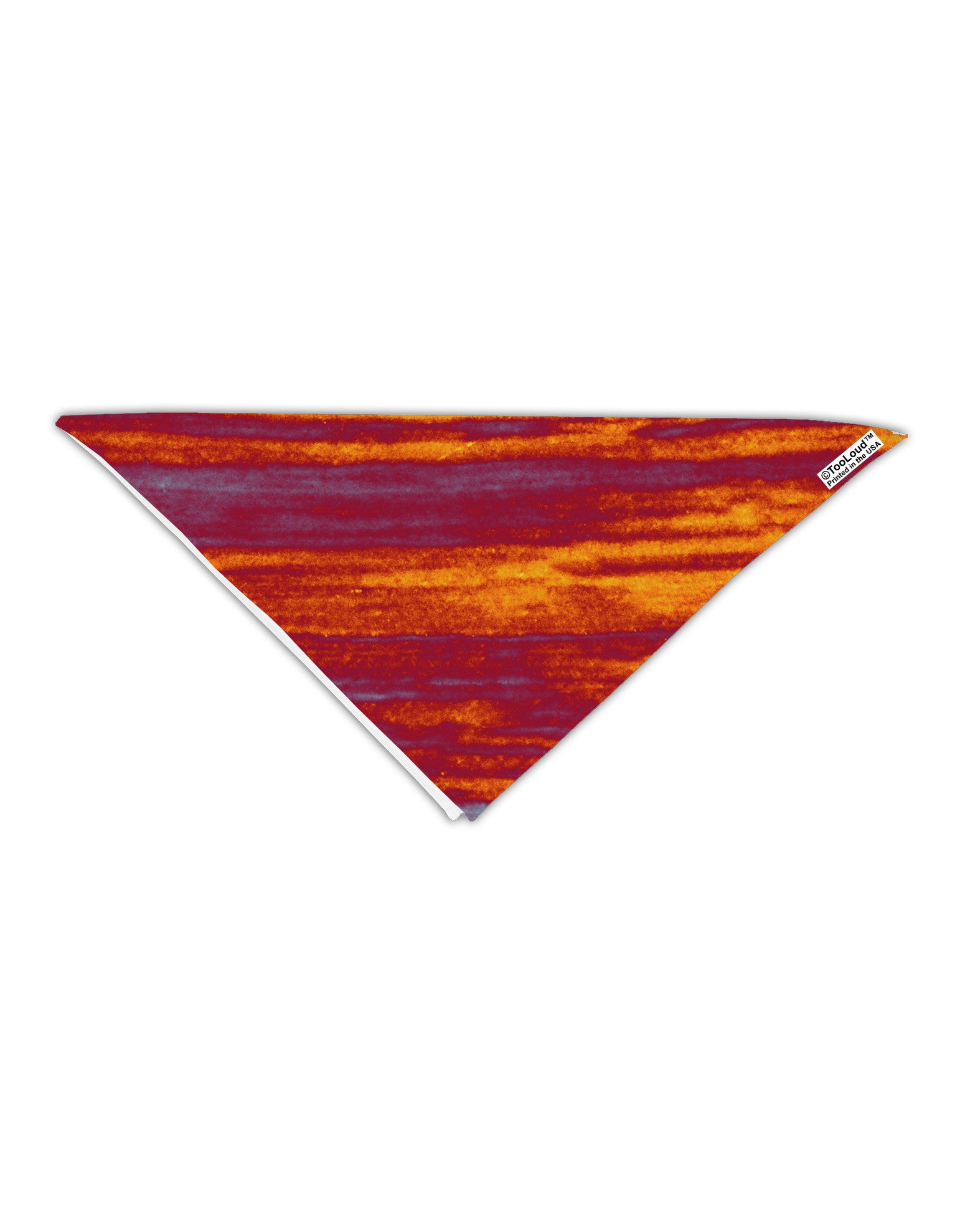 Ocean Sunset Abstract Adult 19" Square Bandana All Over Print by-Square Bandanas-TooLoud-White-One-Size-Adult-Davson Sales