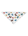 Watercolor Butterflies AOP Adult 19" Square Bandana All Over Print-Square Bandanas-TooLoud-White-One-Size-Adult-Davson Sales