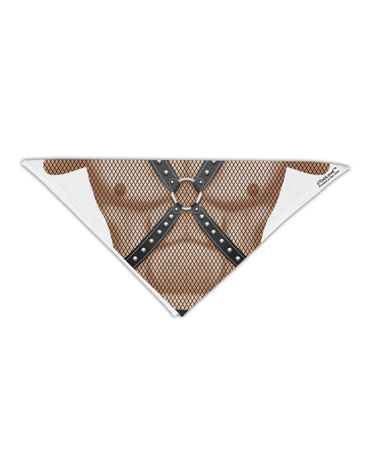 Male Bondage Costume All Over Adult 19&#x22; Square Bandana All Over Print by TooLoud-Square Bandanas-TooLoud-White-One-Size-Adult-Davson Sales