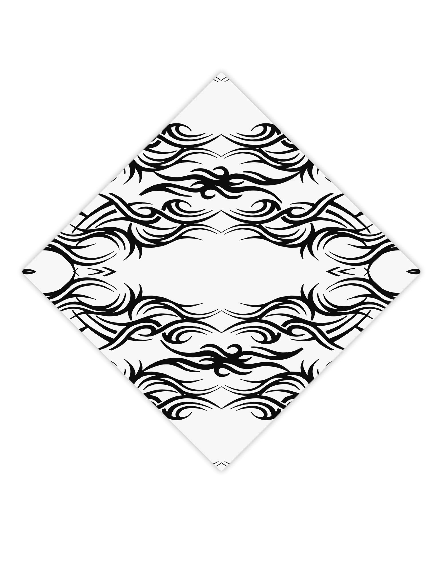 Tribal Pattern AOP Adult Square Bandana All Over Print by TooLoud-Square Bandanas-TooLoud-White-One-Size-Adult-Davson Sales