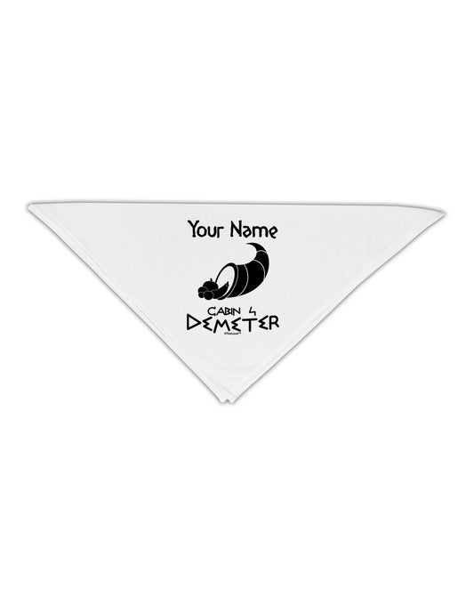 Personalized Cabin 4 Demeter Adult 19&#x22; Square Bandana-Square Bandanas-TooLoud-White-One-Size-Adult-Davson Sales