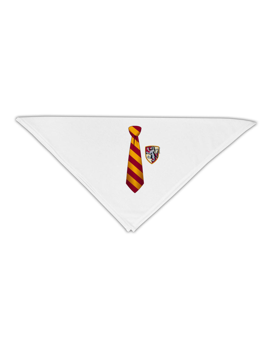 Wizard Tie Red and Yellow Adult 19&#x22; Square Bandana-Square Bandanas-TooLoud-White-One-Size-Adult-Davson Sales