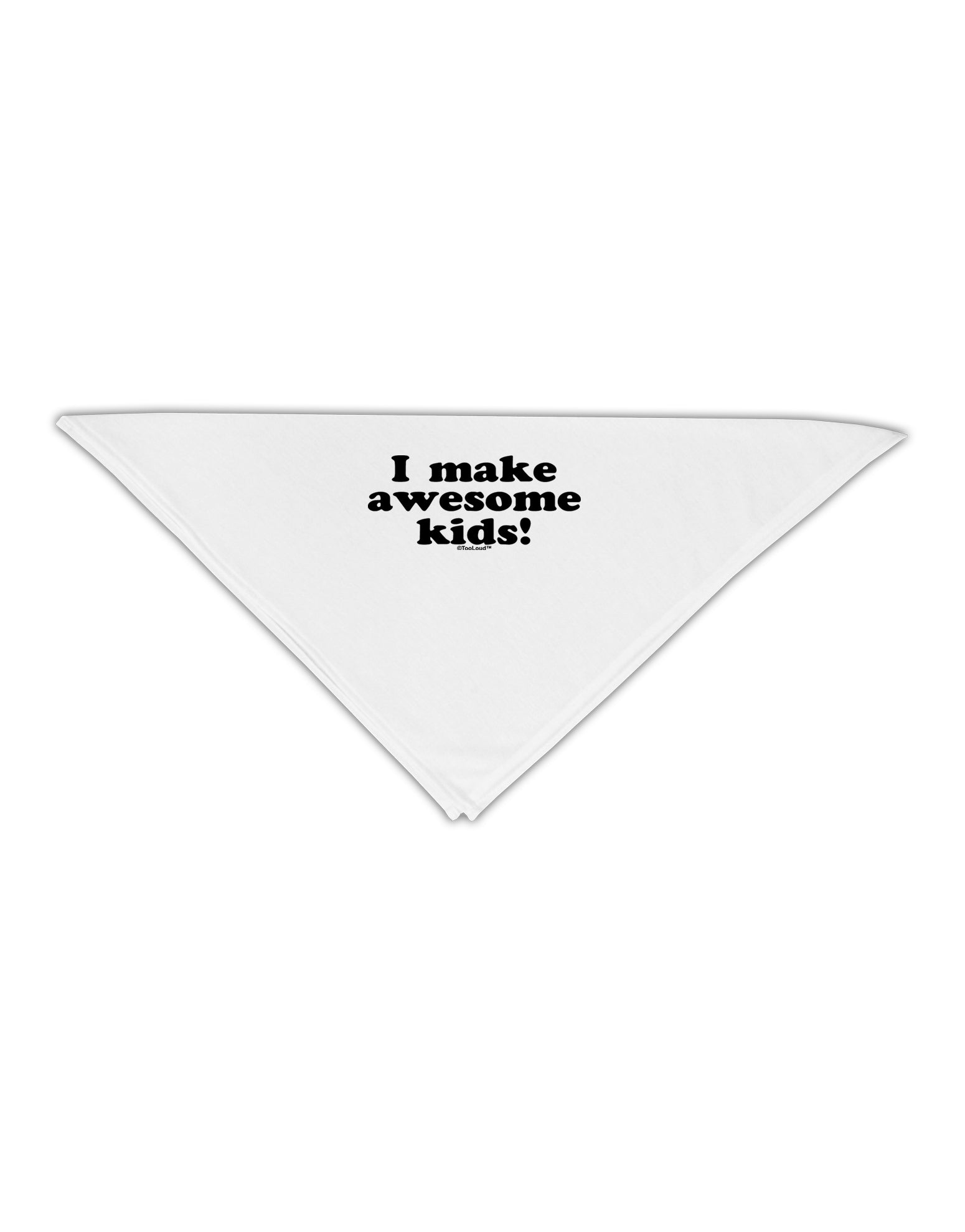 I Make Awesome Kids Adult 19&#x22; Square Bandana by TooLoud-Square Bandanas-TooLoud-White-One-Size-Adult-Davson Sales