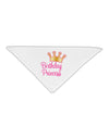 Birthday Princess - Tiara Adult 19&#x22; Square Bandana by TooLoud-Square Bandanas-TooLoud-White-One-Size-Adult-Davson Sales