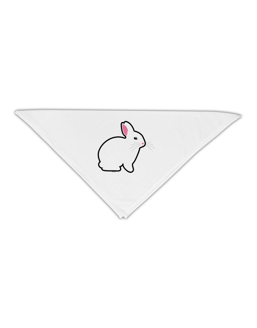 Cute Bunny Rabbit Easter Adult 19&#x22; Square Bandana-Square Bandanas-TooLoud-White-One-Size-Adult-Davson Sales