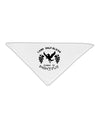 Camp Half Blood Cabin 12 Dionysus Adult 19&#x22; Square Bandana by-Square Bandanas-TooLoud-White-One-Size-Adult-Davson Sales