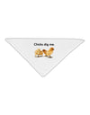 Chicks Dig Me Adult 19&#x22; Square Bandana-Square Bandanas-TooLoud-White-One-Size-Adult-Davson Sales